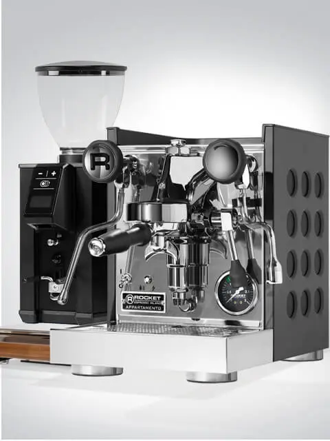 Espressomaschine von Rocket Espresso Appartamento mit integrierter Kaffeemühle