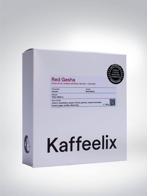 Kaffeelix, Red Gesha - Kolumbien