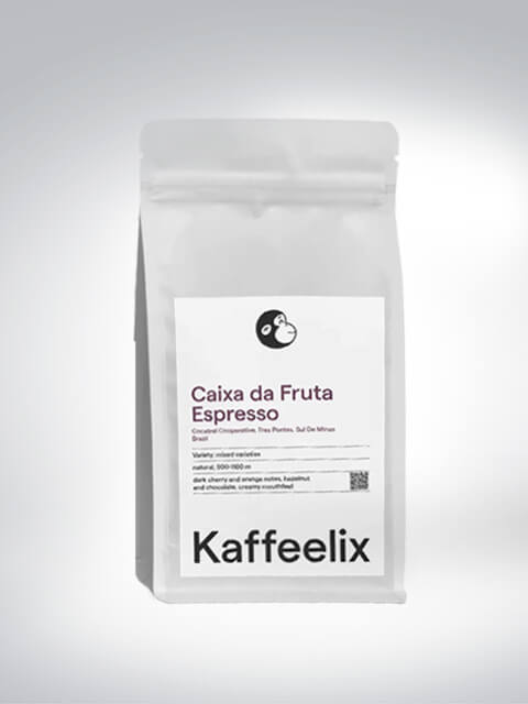 Kaffeelix, Caixa da Fruta - Brasilien
