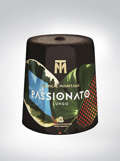 Tropical Mountains Passionato 21, Nespresso kompatibel