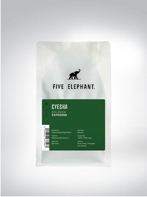 Five Elephant, Cyesha Natural - Ruanda